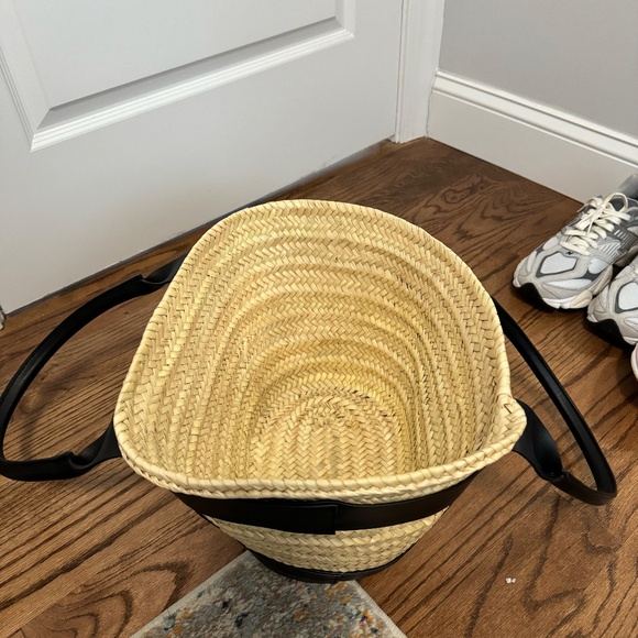 DeMellier Santorini Raffia Basket Bag - NWOT - Picture 10 of 10